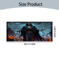 thumbnail image 4 of MOQIN Halloween Garage Door Decorations 1.8 x 4 m, Creative Scary Halloween Garage Door Cover, Halloween Garage Door Banner Backdrop Horror Grim Reaper Tomb Outdoor Decorations, 4 of 6