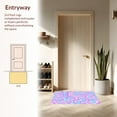 thumbnail image 3 of ODIKA 6' Machine Washable Non-Slip Area Rug, Fantastical Bubble Gum Swirl High Traffic Rug, Pink, 395602, 3 of 5
