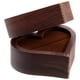 thumbnail image 5 of Caja de madera para guardar anillos, estuche para anillos de boda, caja para guardar joyas, contenedor para joyas., 5 of 7