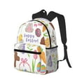 thumbnail image 2 of Fotbe Happy Easter1 Lightweight Casual Laptop Backpack for Men and Women, Daily use Waterproof backpack, Backpack for College, 2 of 8
