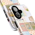 thumbnail image 2 of Vintage Lighthouse & Surfboard Collage Phone Case, Summer Beach Aesthetic for iPhone 17 16 15 14 13 12 11 Pro Plus Mini, 2 of 6