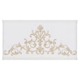 thumbnail image 3 of Authentic Hotel and Spa  White Turkish Cotton Scrollwork Embroidered Bath Towel, 3 of 3