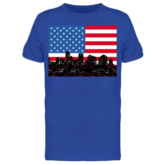 Grunge New Orleans Graphic T-Shirt Men -Image by Shutterstock, Male Large