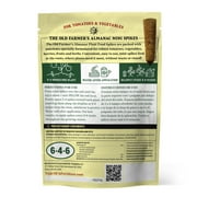 The Old Farmers Almanac Tomato & Vegetable Plant Food Mini Spikes 6-4-6, 24 Pack, 0.6 lbs
