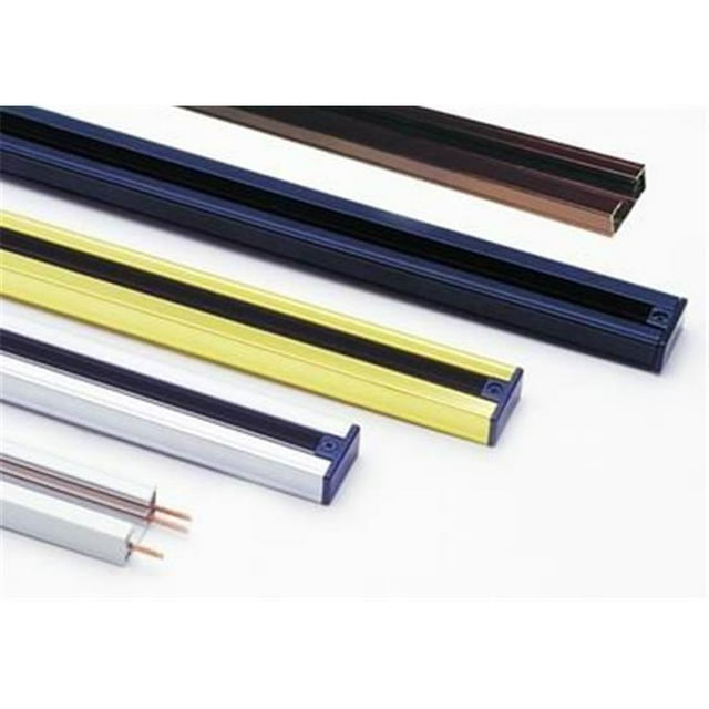 Cal LightingHT-270-PB Track Rail 3 Wire Connection, Polished Brass - 2 ft.