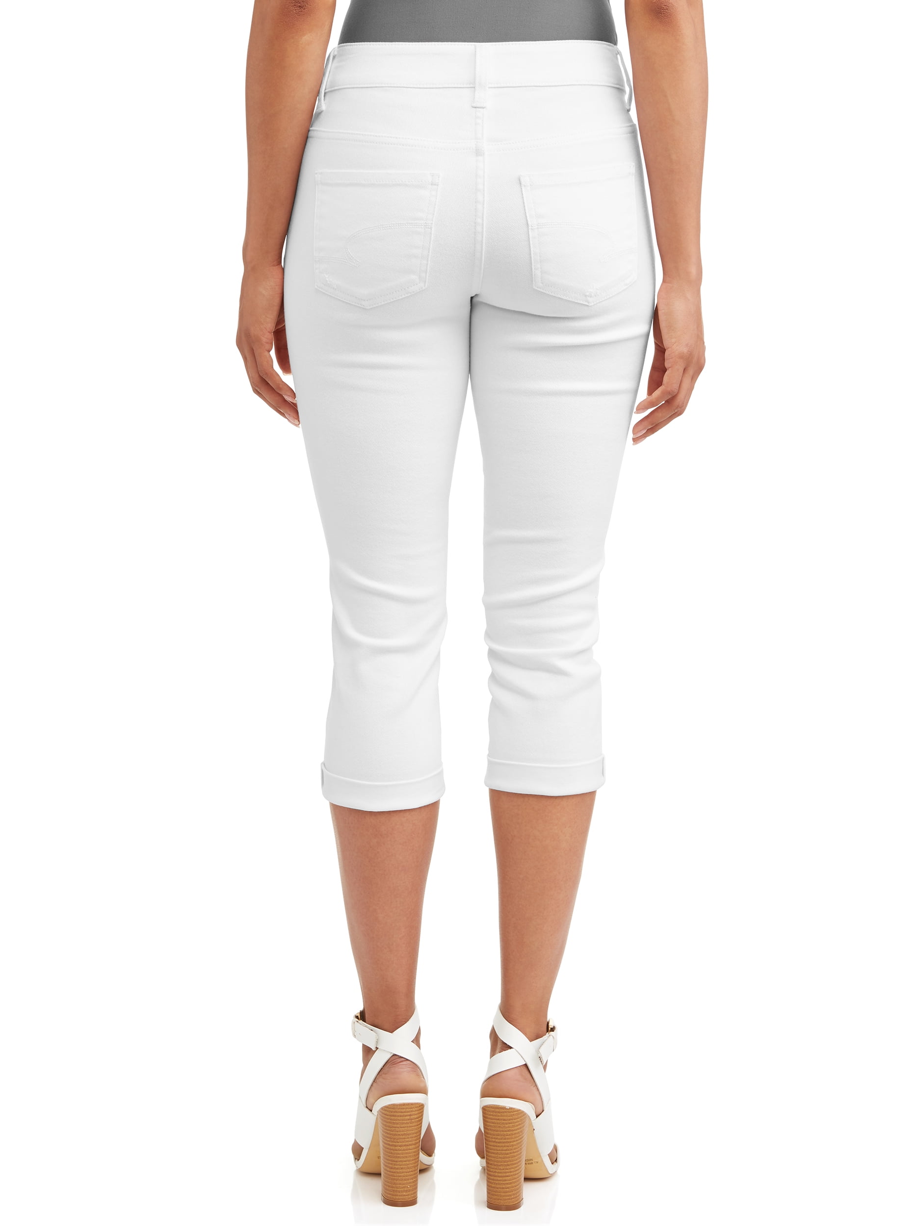women's capris jeans walmart
