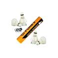 thumbnail image 2 of Steffer Funex Gold Series Feather Badminton Shuttlecocks | White , Pack Of 10 , Enjoy Lasting Durability & High - Quality, 2 of 4