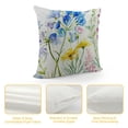 thumbnail image 4 of Chilfamy  Spring Pillow Covers,Floral Butterfly Decorations Seasonal Summer Farmhouse Pillow Case Decor for Sofa Couch 18x18in, 4 of 5
