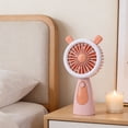 thumbnail image 5 of Handheld Portable Neck Fan, Hand held Fans with Strong Airflow, Desk Fan for Travel Essentials, Mini Fan that blow cold air, Ultra Quiet, Pocket Size for Indoor Outdoor, 5 of 7