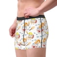 thumbnail image 3 of Rateoe Cute Gnome Summer Mens Boxer Briefs Poly Spandex Performance Boxer Briefs Underwear Hem Boxer Briefs - XX-Large, 3 of 8