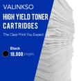 thumbnail image 3 of Cartucho de tóner Valinkso CF289X 89X 89A negro para HP M507, 3 of 8