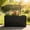 1 Big+1 Small, variant on 2-Piece Black Metal Planter Box Set with Trellis, 35.5" L x 11.9" W x 47.3" H, Double-Layer Raised Garden Bed with Removable Upper Layer & Drainage Holes, Rust-Resistant Galvanized Steel for Indoor O