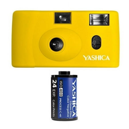UPC: 4897085463662 | YASHICA MF-1 Snapshot Art 35mm Film Camera Set (Yellow)