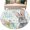 light blue-green, variant on Round Rugs 5Ft, Happy Easter Round Area Rug Washable Indoor Throw Carpet, Spring Bunny Easter Eggs Floral Teal Wood Soft Non Slip Circle Rug for Cabinet Bathroom Home Decor Aesthetic