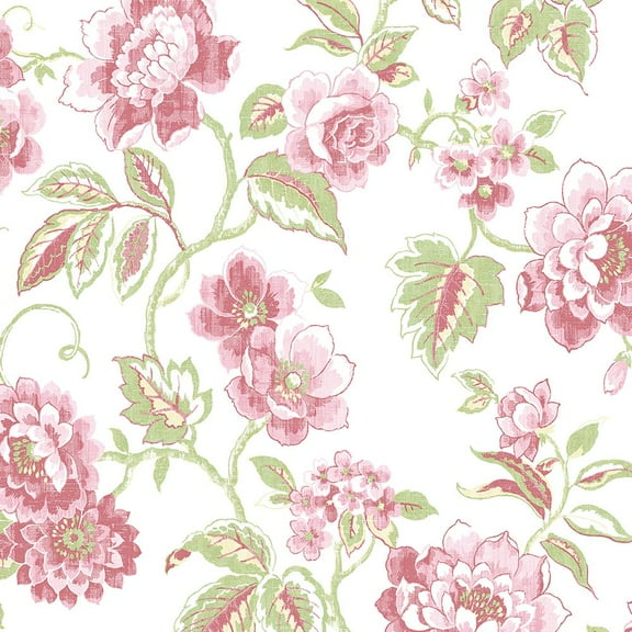Manhattan Comfort Accentuations Bloomfield Floral Wallpaper