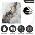 thumbnail image 4 of Coolnut Black Gold Marble Texture Dishwasher Magnet Cover for The Front Door,Reusable Refrigerator Door Decor Magnet Sticker for Kitchen Home Decor 23" x 26", 4 of 6