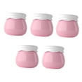 thumbnail image 4 of LEORX 5 Pcs Small Bottles for Liquids Reusable Travel Lotion Containers for Women, 4 of 8