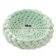 thumbnail image 3 of Lits pour Chats pour Chats d'Intérieur Chiens, Chaton Chaton Chaton Lit Rond Doux Polyester Coton Coussins pour Animaux de Compagnie Lits Lavables, 3 of 6