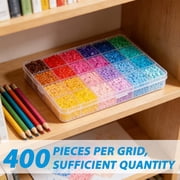 Complete Perler Beads Craft Kit with Iron Tool, DIY Fuse Bead Refill Supplies for Kids Adults, Beads & Templates for Making Pixel Art, Handmade Gift & Activity Set