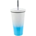 thumbnail image 1 of 1Pack Water Cup with Straw and Lid for Home 500ml, 1 of 5