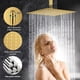 thumbnail image 4 of Cabezal de Ducha de Lluvia de Alta Presión,12 pulgadas Ducha de Lluvia de Acero Inoxidable para el Baño, Regadera Cuadrado de Alto flujo para Baño, Ahorro de Agua, 4 of 8
