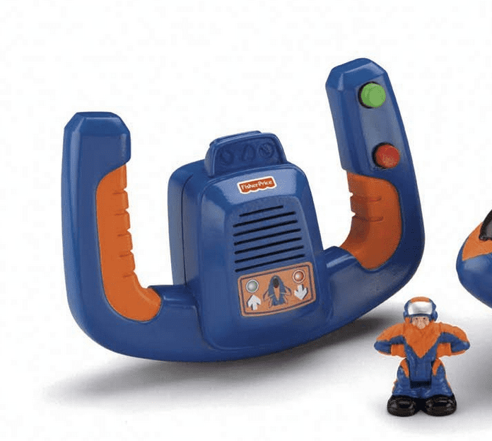 Damaged Box Special - Geotrax Remote Control GeoAir Plane with Blue Flash and Dynamo Dan - The Most Exciting Team