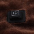 thumbnail image 3 of Electric Heated Blanket Small 5V Quick Heating Thickening Flannel Electric Throw Blanket Coffee 160x80cm / 63.0x31.5in, 3 of 4