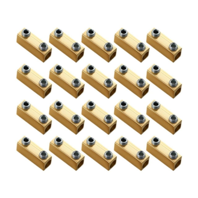 Kit de tuerca conector de alambre de 10 piezas pequeños conectores de alambre de empalme cuadrados de cobre de 6 AWG 20A