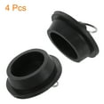 thumbnail image 3 of Tapón de drenaje de goma de 4 piezas con anillo colgante, se adapta a 1-1/2 pulgadas a 1-5/8 pulgadas, negro, 3 of 6