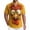 Yellow-Serious Chicken, variant on Shirts for Men Animal Print Funny Summer Tops Short Sleeve Button Down Lapel Loose Fit Casual Shirts Yellow-Surprised Chicken L