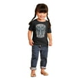 thumbnail image 4 of Goth Forever Blessed Cross Wings Toddler Boy Girl T Shirt Infant Toddler Brisco Brands 24M, 4 of 5