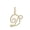 Gold D, variant on HIJONES Women's Men's Stainless Steel Dainty Capital Letter Pendant Necklace