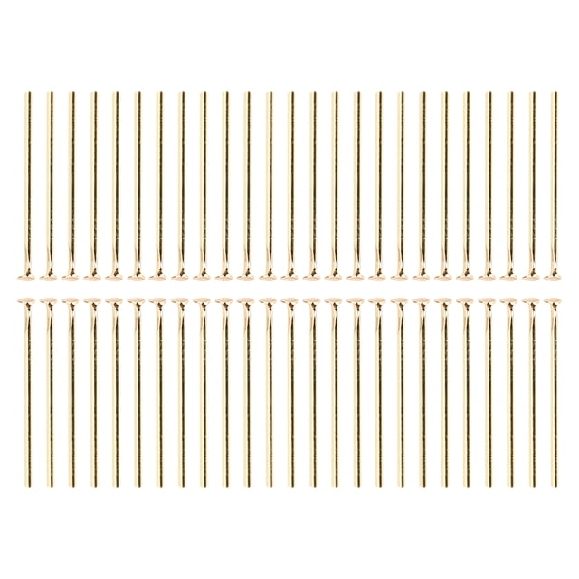 Épingles à Tête Plate en Acier Inoxydable, 50 Pcs Épingles à Tête Plate en Acier Inoxydable Design de Nouvelle Génération