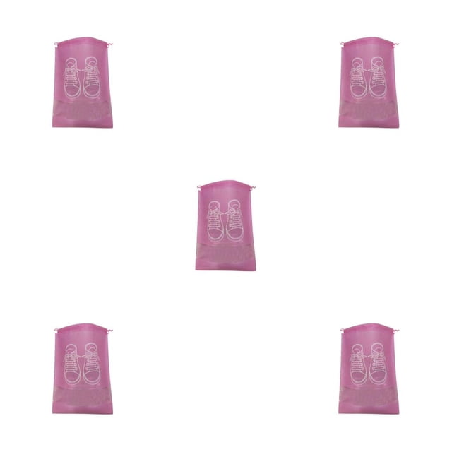 Injueey Bolsa para zapatos, bolsa a prueba de polvo, bolsa suelta de tela no tejida, almacenamiento de bolsillo, bolsas portátiles multiusos Type5 NO5