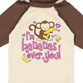 thumbnail image 4 of Inktastic I'm Bananas Over You Boys or Girls Long Sleeve Baby Bodysuit, 4 of 5