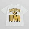 thumbnail image 4 of Women's Gameday Couture Cream Iowa Hawkeyes Oversized Fierce Focus T-Shirt, 4 of 4