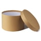 thumbnail image 5 of Cajas de regalo redondas Briful, juego de 4 piezas de papel kraft marrón, 5 of 7