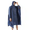 thumbnail image 3 of Umbrella Functional Raincoat With Reflective Stripes Usable As Tent Cushion For Men And Women, 3 of 5