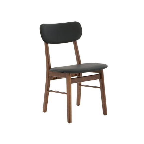 Silla Marcela nogal Estilo Retro Color Taupe Gaia Herbs Retro