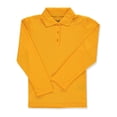 thumbnail image 2 of Cookie's Girls' L/S Picot Trim Polo - gold, 10 - 12 (Big Girls), 2 of 4