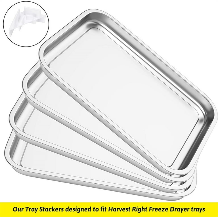 Corner Tray Stackers 12pcs/24pcs Freeze Dryer Trays Freeze Dryer Accessories  with Great Stability Suitable for All Sizes Pallets - AliExpress
