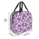 thumbnail image 3 of Disketp Daisies Flowers for Insulated Lunch Bag for Women and Men, Perfect for Work, Hiking, Picnic, 3 of 8