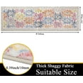thumbnail image 6 of Boho Runner Rug, Non Slip Washable Shaggy Soft Carpet Area Rug for Hallways Entryway Bedroom, 6 of 14