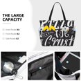 thumbnail image 3 of Honeii In Pizza We Crust Art for Tote Bag with Adjustable Strap,Beach Bag, Waterproof Sandproof Beach Tote Bag, Large Capacity Foldable Beach Bags, 3 of 7