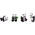 thumbnail image 1 of KAIYANG piezas de adornos de panda, microadornos para jardín, decoración de bonsái, manualidades, accesorios para tartas, muñecas chinas creativas para el hogar, 1 of 5