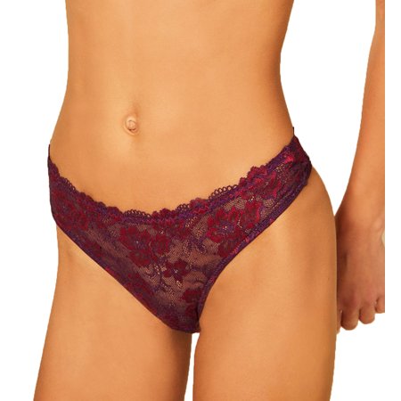 

Cosabella Savona Low Rise Thong (SAVON0322) M/L Deep Purple/Ruby