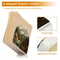 thumbnail image 5 of Yayeee Napkin Holder for Table Set of 2 Kitchen Paper Tissue Organization, Snow Mountains, 5 of 8