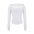 thumbnail image 6 of Women's Athletic Jackets Workout Jacket Full Zip Up Running Gym Yoga Sports Tops With Pockets Fall Sweaters Women Windbreaker for Women Workout Windbreaker Women Womens plus Size Coats Womens, 6 of 8