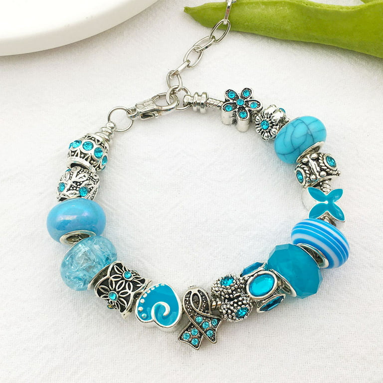 TINYSOME Mix 80 Panjia Style Bracelet Accessories 6 Color Large