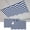 Navy Blue White, variant on Cream Moire Magnetic Fluorescent Light Covers for Ceiling Lights 2 x 4 Feet, Water Ripple Stripe Farmhouse Office Classroom Kitchen Drop Ceiling Light Covers Lighting Filters Shade Panel 1 Pack